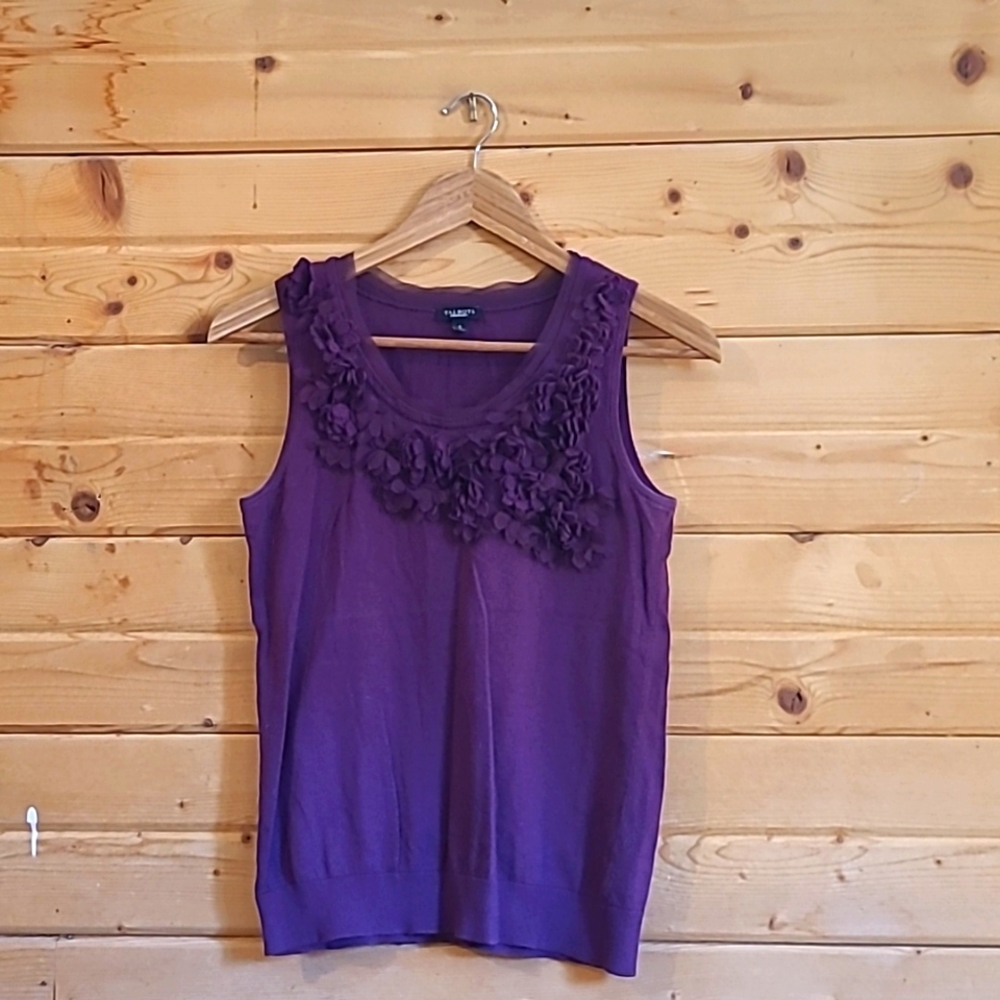 Talbots Purple Tank Top